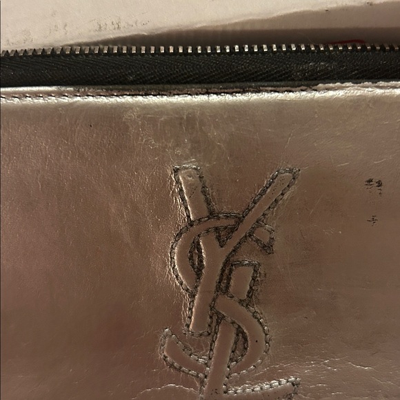 Yves Saint Laurent Leather Continental Wallet - Picture 11 of 13